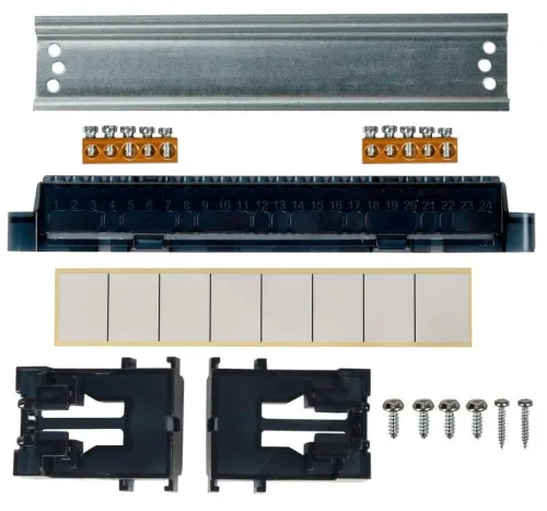 Корпус ЩРВ-П-8 TEKFOR IP41 бел. дверь пластик. IEK TF5-KP13-V-08-41-K01-K01 фото 3