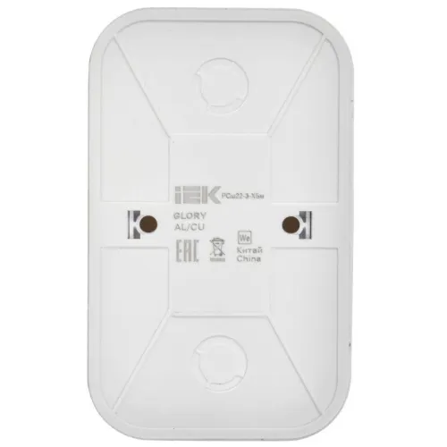 Розетка 2-м ОП GLORY РСш22-3-ХБм 16А с заземл. защ. шторки бел. матов. IEK ERH24-K01M-16 фото 3