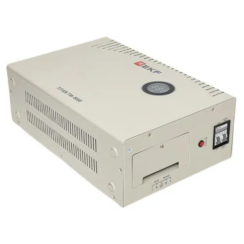 Стабилизатор напряжения электронный с возможностью настенного монтажа TITAN -TW-8000 EKF stab-TW-8000 фото 3