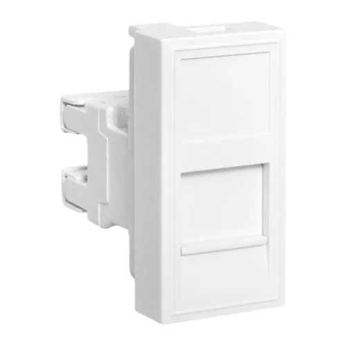 Розетка компьютерная 1мод. RJ45 кат.5E EKF E1MK015E-135-10
