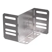 Переходник упрощенный горизонт. на 100мм Н100 0.7мм Промрукав PR16.1050