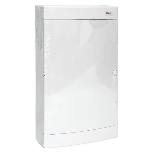 Щит распределительный навесной Unix 3х12мод. IP41 бел. дверь PROxima EKF ux-3x12-nw фото 2
