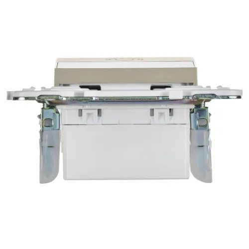Кнопка звонка SKANDY 10А SK-V17B для отелей с индикацией беж. IEK SK-V14-2-10-K10 фото 2