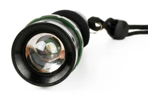 Фонарь аккумуляторный E142 CREE 3Вт фокус 3 режима 220В пластик. черн. (бокс) Ultraflash 12187 фото 12