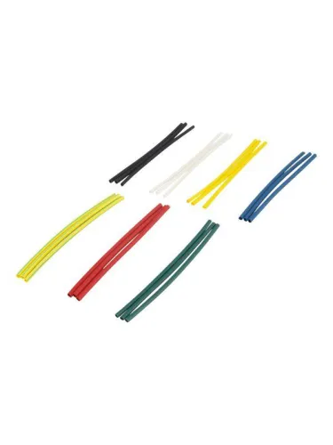 Набор трубок термоусадочных нг-LS 2/1 100мм 7 цветов по 3шт IEK UDR10-002-001-021-S фото 3