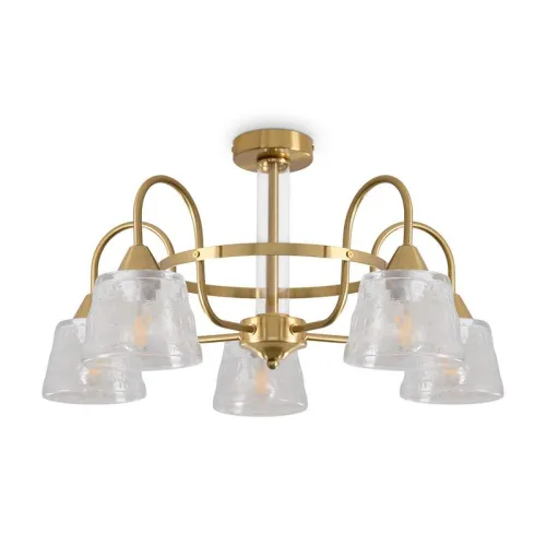 Светильник Caramel 5х60Вт E27 IP20 подвесной Freya FR5522PL-05BS1 фото 2