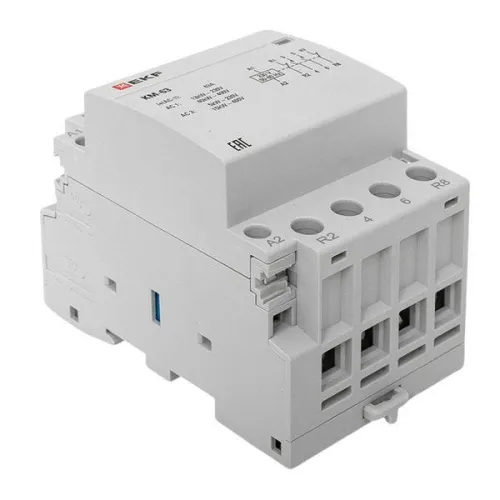 Контактор модульный КМ 63А 2NО+2NC (3 мод.) PROxima EKF km-3-63-22 фото 3