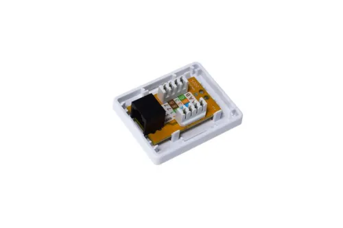 Розетка компьютерная 8P8C (RJ-45) кат.5E UTP 1 порт TOKOV ELECTRIC TKE-SMB-8P8C-1P-UTP фото 3