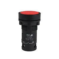 Кнопка с фиксацией OptiSignal Compact D22 С7-PH-411 красн. 1НО+1НЗ XB7NH45 КЭАЗ 362075