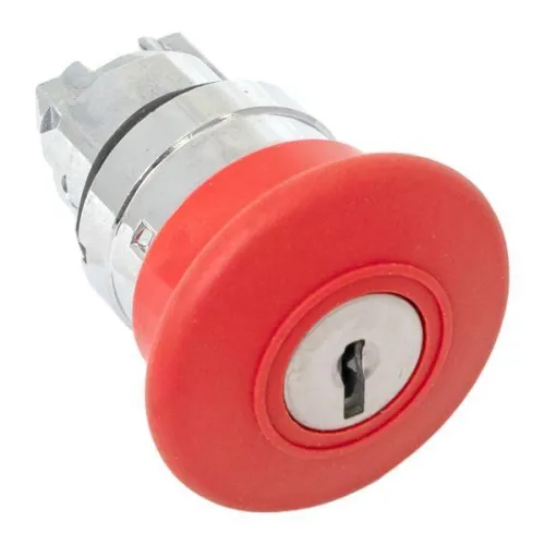 Механизм кнопки исполнительный XB4 "Грибок" поворотн. с фиксацией с замком красн. PROxima EKF XB4BA1F-R фото 4