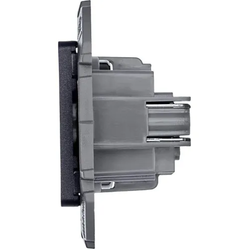 Розетка 1-м СП Inspiria 16А IP20 250В 2P механизм антрацит IEK 673713 фото 6