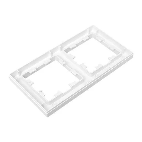 Рамка 2-м Эпика пластик бел. EKF UP1-FPW-02 фото 7