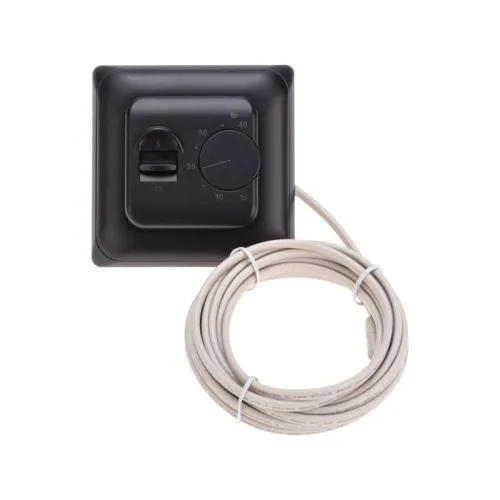 Терморегулятор механический R70XT с датчиком температуры пола и LED-индикатором 16А/5Вт черн. Rexant 51-0594 фото 3