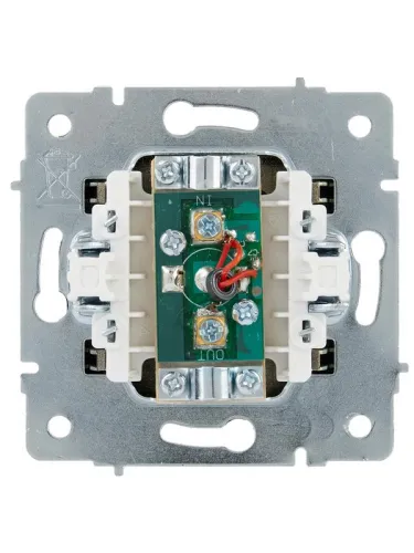 Розетка ТВ проходная VESNA зол. LEZARD 742-3688-129 фото 4