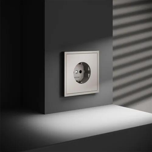 Розетка 1-м СП S70 16А с заземл. механизм кашемир Voltum VLS040103 фото 4