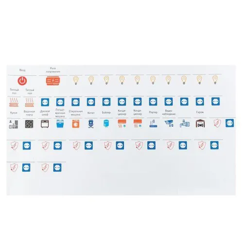 Наклейка модульная большой комплект 164х299 PROxima EKF mn-1-3 фото 3