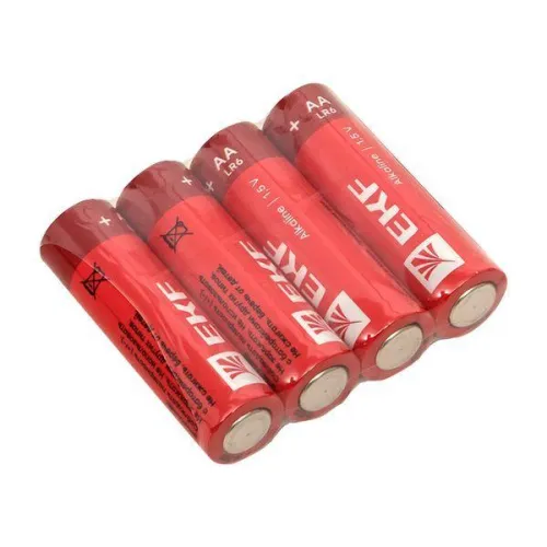 Элемент питания алкалиновый AA/LR6 (уп.4шт) EKF LR6-SR4 фото 3