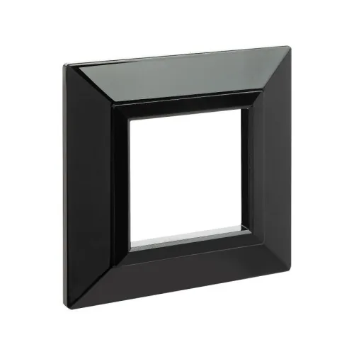 Рамка 1-м 2мод. Avanti метал. черн. DKC 4402852 фото 5