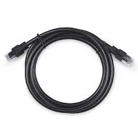 Патч-корд U/UTP кат.6A PC-ARM-UTP-RJ45-Cat.6a-2m-PE 2xRJ45/8p8c неэкранир. армированный гофрированной стальной лентой РЕ внешн. 2м черн. Cabeus 10132c