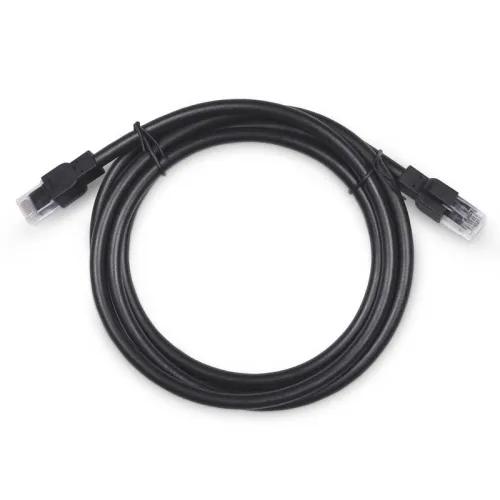 Патч-корд U/UTP кат.6A PC-ARM-UTP-RJ45-Cat.6a-10m-PE 2xRJ45/8p8c неэкранир. армированный гофрированной стальной лентой РЕ внешн. 10м черн. Cabeus 10135c