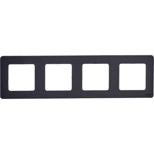 Рамка 4-м Inspiria антрацит IEK 673963 фото 2