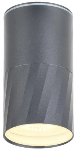 Светильник 5222 GU10 IP65 уличный потолочный сер. IEK LT-UPU0-5222-GU10-1-K03 фото 3