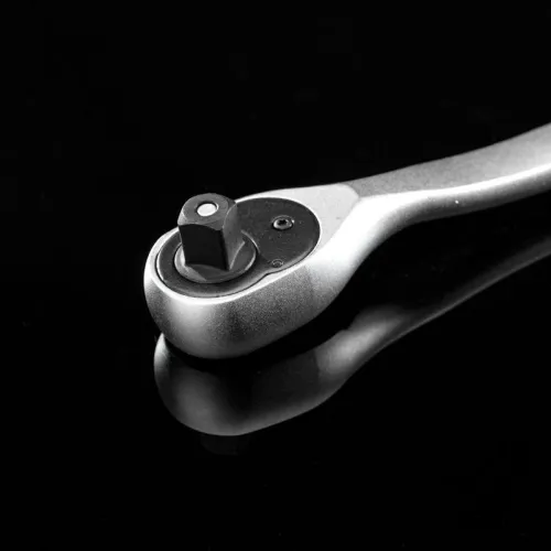 Ключ-трещотка для торцовых головок 1/2 СrV 72 зубца Kranz KR-12-8401 фото 2