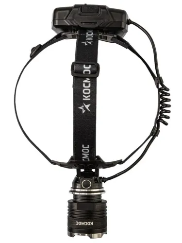 Фонарь налобный аккум. 10Вт P70 LED/Li-ion18650 3х1200мА.ч алюм. КОСМОС (KOC853Lit) фото 2
