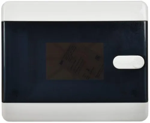 Корпус ЩРН-П-6 UNION Compact IP41 черн. прозр. дверь пластик. IEK UIC-KP12-N-06-41-K01 фото 2