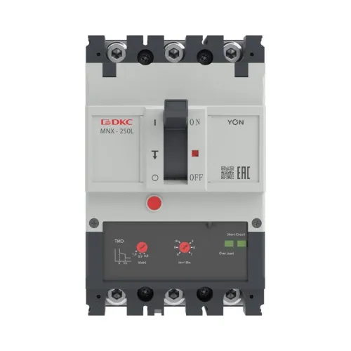 Выключатель автоматический в литом корпусе YON pro MNX250L 3P 200А 70кА при AC415V расц. TMD YON MNX250L3PTMD0200 фото 2