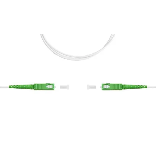 Патч-корд SC/APC-SC/APC simplex 15м 3мм LSZH G.657.A1 SUPRLAN 09-05077