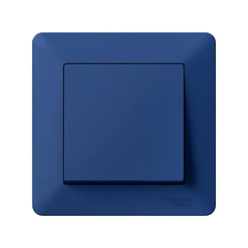 Рамка 1-м AtlasDesign Air аквамарин/дым. черн. SE ATN221101 фото 3