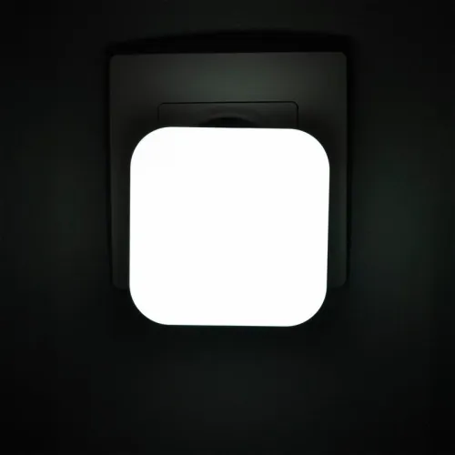 Светильник светодиодный JN-01-L 0.5Вт 6500К IP20 ночник в розетку датчик освещенности JazzWay 5061996 фото 9