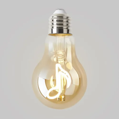 Лампа светодиодная филаментная Loft 271 A60 3Вт 2400К E27 Voltega 8582 фото 7