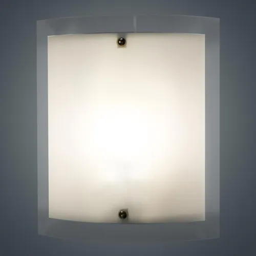 Светильник НББ 07-60-001 М75 "Консул" 300х250 60Вт E27 IP20 матов. бел./держ. винт зол. (инд. упак.) Элетех 1005205420 фото 5