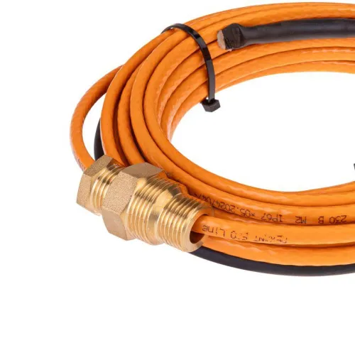 Кабель греющий саморег. пищевой ECO Line (комплект в трубу) 10HTM2-CT (8м/80Вт) Rexant 51-0604 фото 3