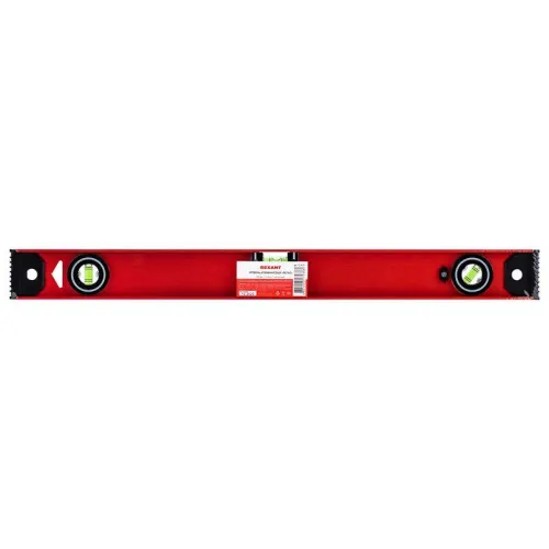 Уровень алюминиевый "Рельс" 600мм 3 глазка (1 поворотный) Rexant 12-9211 фото 7