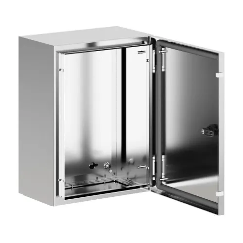 Корпус навесной STH с М/П из нержавеющей стали AISI304 400х300х200мм с фланцем DKC R5STH0432F-304 фото 2