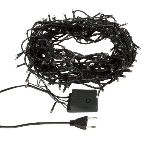 Гирлянда светодиодная универсальная 20м 200LED мультиколор 16Вт IP20 с контроллером Neon-Night 304-119 фото 3