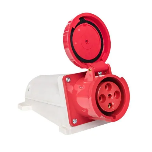 Розетка наружн. уст. 63А 380В 3P+РЕ IP67 (134) EKF ps-134-63-380 фото 6