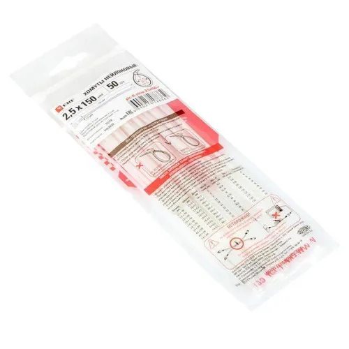 Хомут P6.6 2.5х150 FlexLock стандартный бел. (уп.100шт) PROxima EKF plc-fl-ctsw-2.5x150 фото 2