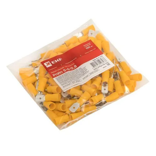 Разъем плоский РпИп 5-6-0.8 (уп.100шт) EKF rpip-5-6-0.8 фото 2