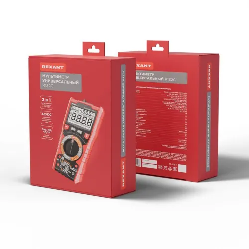 Мультиметр универсальный R132С Rexant 13-3154 фото 3