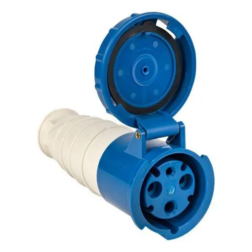 Розетка кабельная 63А 220В (233) 2P+РЕ IP67 EKF ps-233-63-220 фото 4