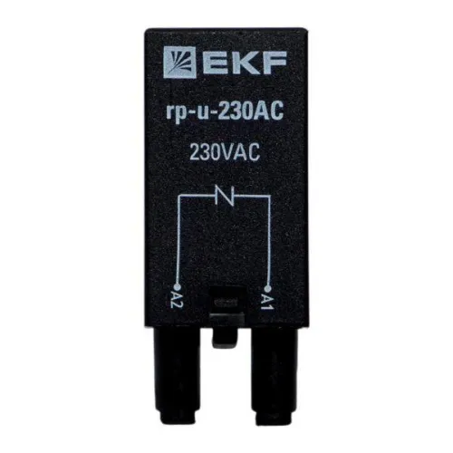 Модуль защитный с варистором 230В AC для промежуточных реле RP AVERES EKF rp-u-230AC фото 3