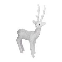 Фигура светодиодная акриловая "Снежный олень" 100см 380LED 6Вт IP65 трансф. в компл. Neon-Night 513-307