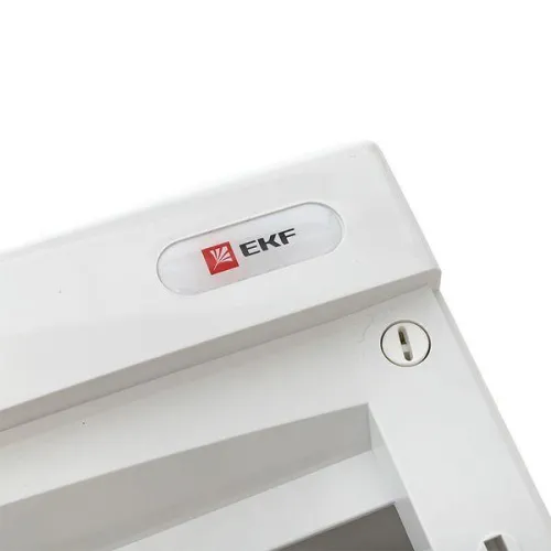 Щит распределительный навесной Unix 3х18мод. IP41 бел. дверь PROxima EKF ux-3x18-nw фото 2