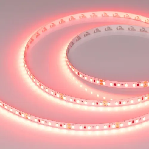 Лента светодиодная RT-A120-8mm 24V Scarlet 9.6Вт/м IP20 2835 (уп.5м) Arlight 043383