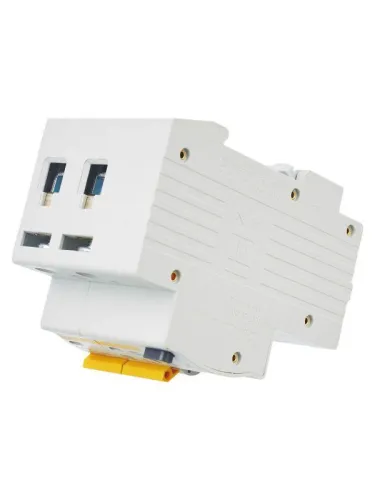 Выключатель автоматический дифференциального тока 2п C 50А 100мА тип AC 4.5кА АД-12 KARAT IEK MAD10-2-050-C-100 фото 6