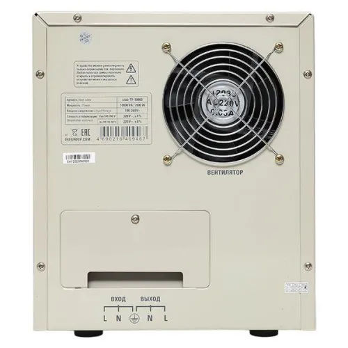 Стабилизатор напряжения электронный напольного исполнения TITAN -ТF-10000 EKF stab-TF-10000 фото 4